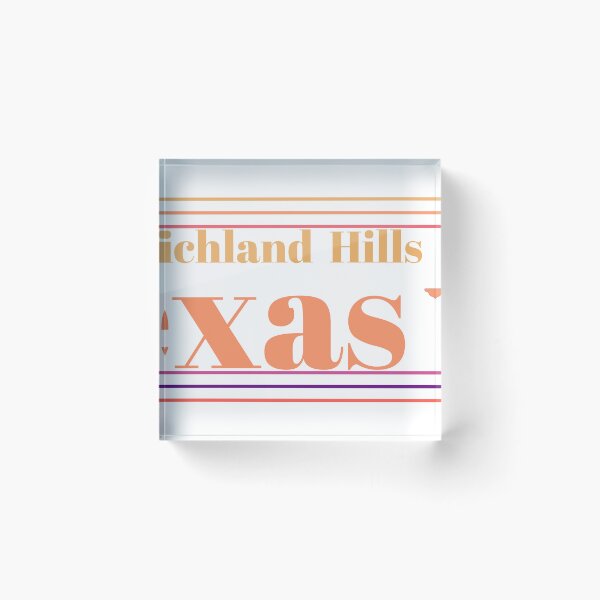 Item preview, North Richland Hills Texas City Marked On Map designed and sold by TheIconSmith.