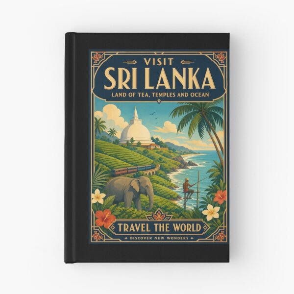 Item preview, Sri Lanka Vintage Travel Poster Art designed and sold by amithc.