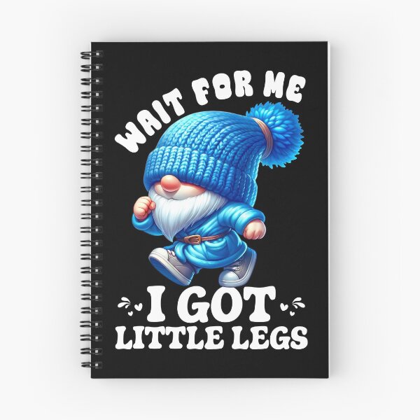 Item preview, Gnomo Espérame, tengo piernas pequeñas, humor, broma divertida para correr designed and sold by Crazy Cats T-shirts.