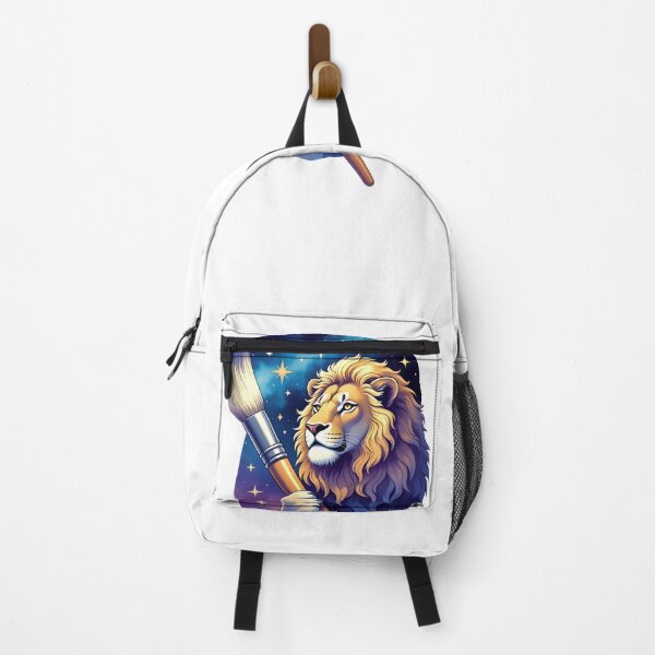 Item preview, Cosmic Lion Artist Emblem designed and sold by Zodiac Celestial Art.