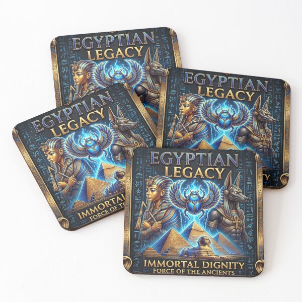 Item preview, Egyptian Legacy Immortal Dignity Pharaoh Anubis Ancient Egypt Art designed and sold by Queen Cleopatra.