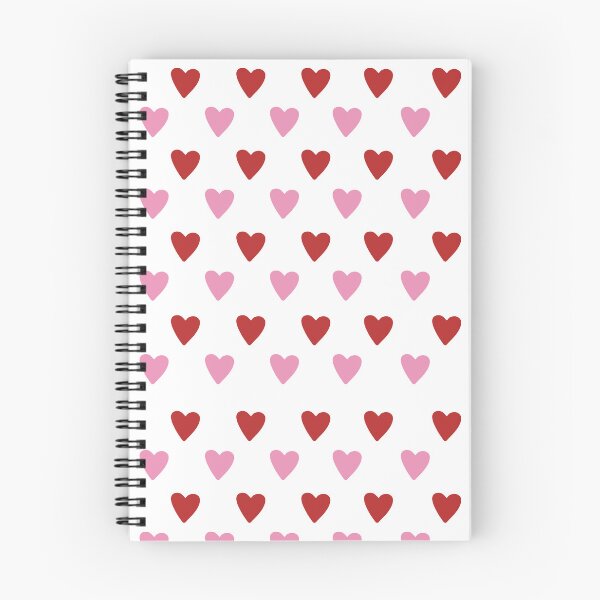Item preview, Pink and red heart pattern designed and sold by Suunart.