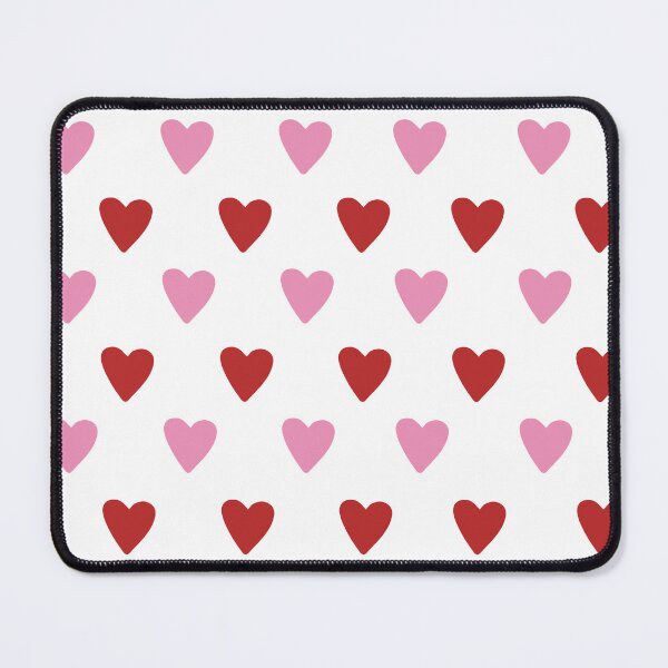 Item preview, Pink and red heart pattern designed and sold by Suunart.