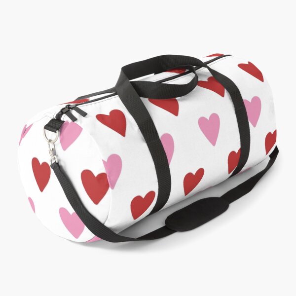 Item preview, Pink and red heart pattern designed and sold by Suunart.