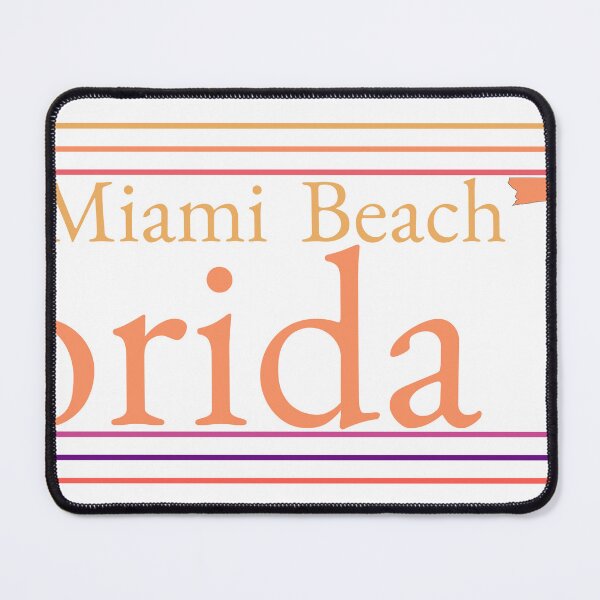 Item preview, North Miami Beach Florida City Marked On Map designed and sold by TheIconSmith.