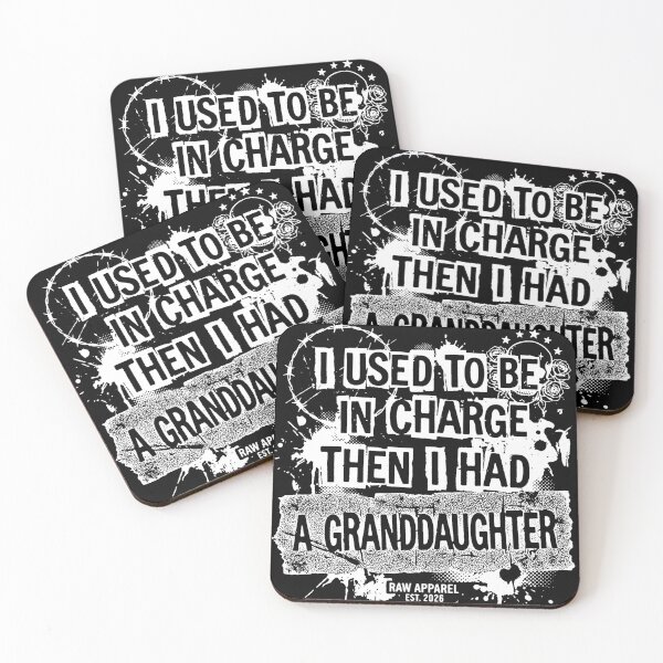 Item preview, I Used To Be In Charge Then I Had A Granddaughter Funny Punk Grandma  designed and sold by graphixpolash.
