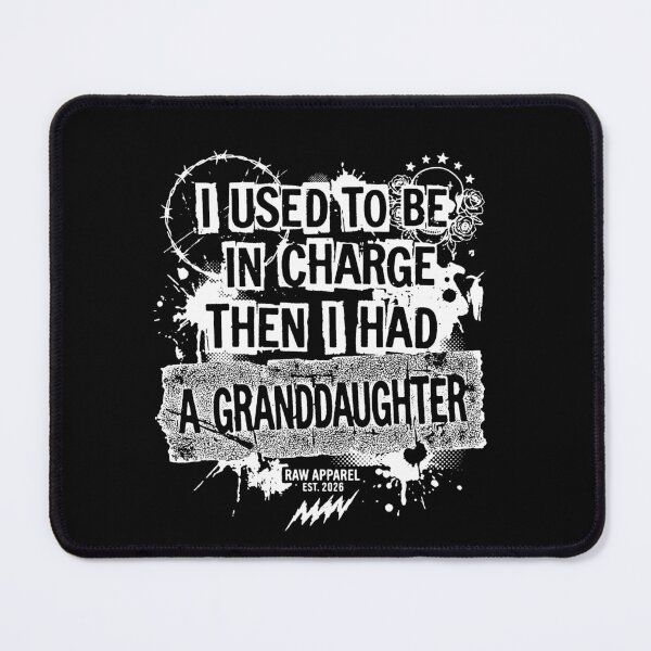 Item preview, I Used To Be In Charge Then I Had A Granddaughter Funny Punk Grandma  designed and sold by graphixpolash.