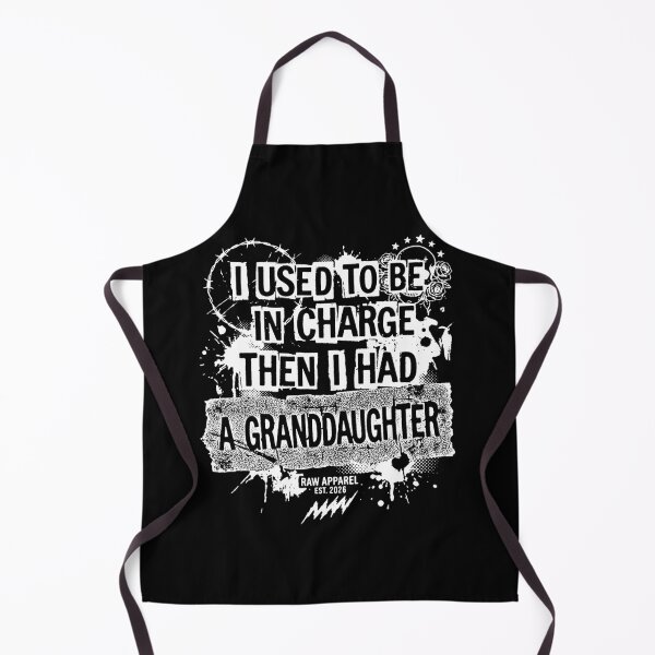 Item preview, I Used To Be In Charge Then I Had A Granddaughter Funny Punk Grandma designed and sold by graphixpolash.
