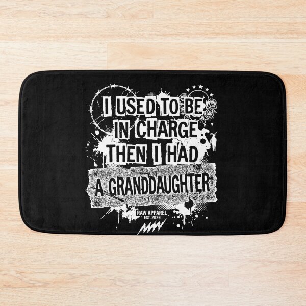 Item preview, I Used To Be In Charge Then I Had A Granddaughter Funny Punk Grandma  designed and sold by graphixpolash.