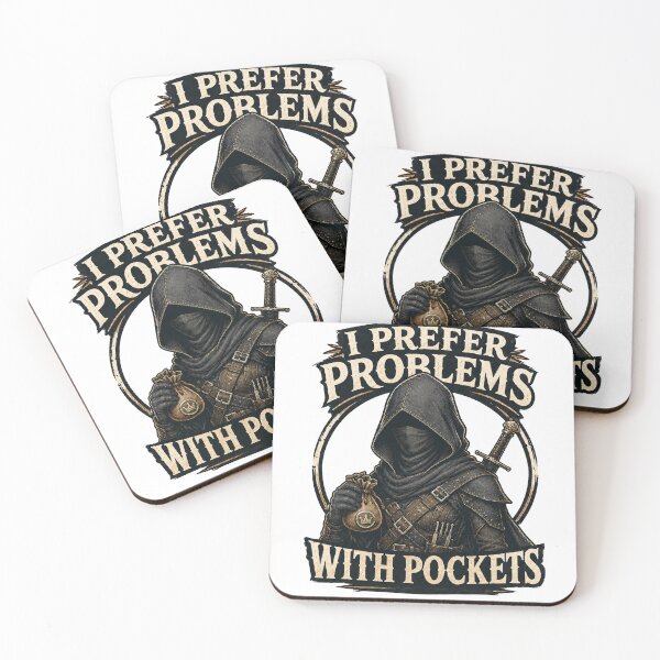 Item preview, I Prefer Problems With Pockets designed and sold by INKBORN FORGE.