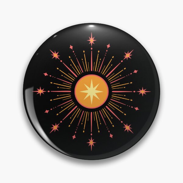 Artikelvorschau, Mittsommer Stern Celestial Litha Boho Art entworfen und verkauft von Christine Krahl.