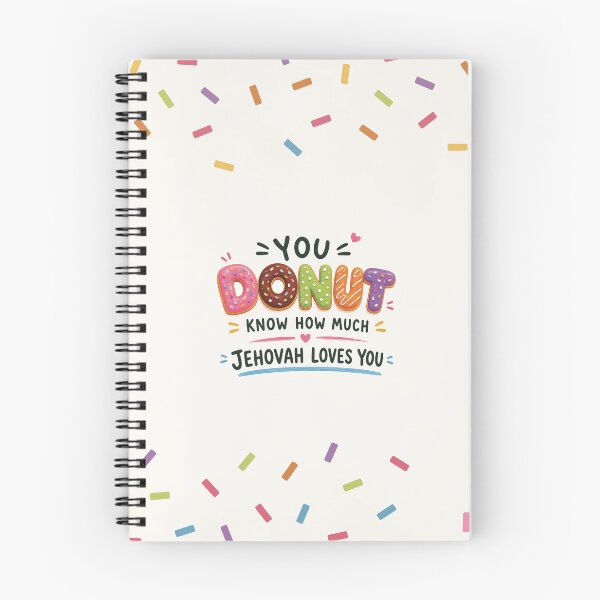 Item preview, You Donut Know How Much Jehovah Loves You designed and sold by N-STUDIOLAB.