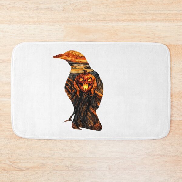 Item preview, Raven Pumpkin Scream designed and sold by RajkaLunari.