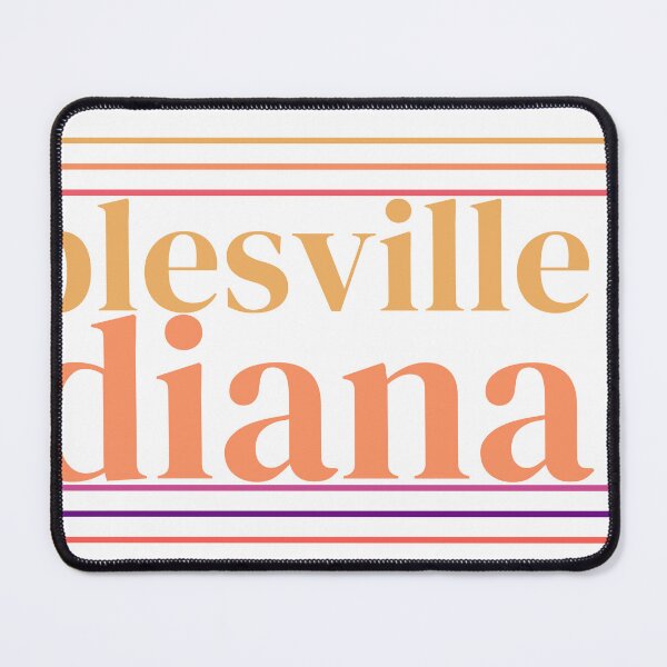 Item preview, Noblesville Indiana City Marked On Map designed and sold by TheIconSmith.