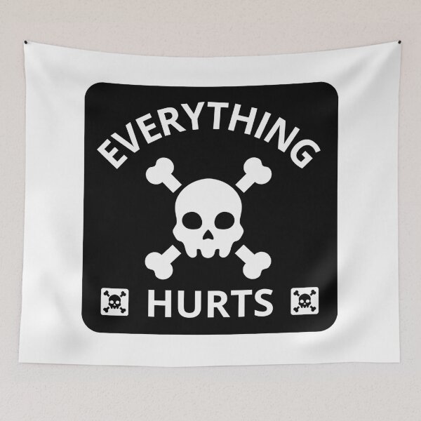 Item preview, Everything-Hurts designed and sold by Dondonmart.