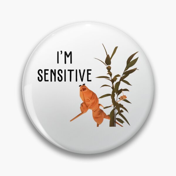Item preview, I’m Sensitive Marcus The Worm Funny Meme designed and sold by studio-ssaam.