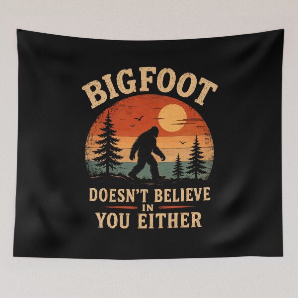 Item preview, Bigfoot Doesn't Believe You Either designed and sold by zoes-ink.