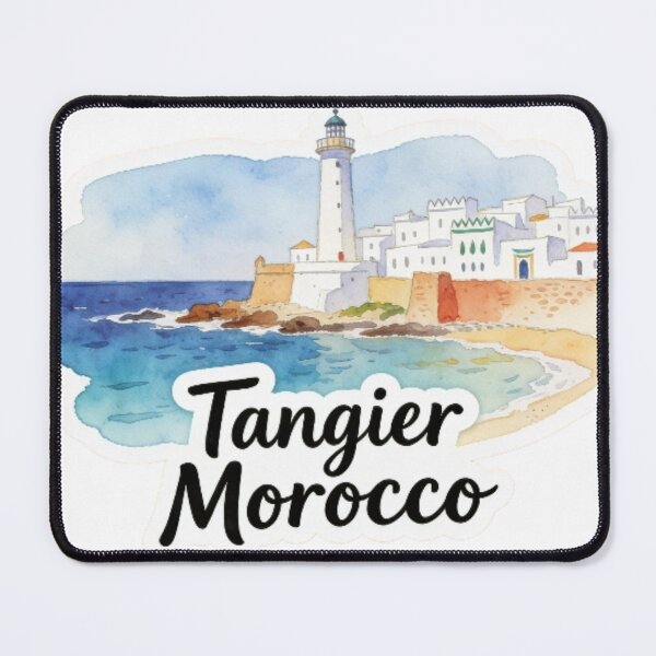 Item preview, Tangier Morocco Coastal ocean Travel  designed and sold by Modefissi.