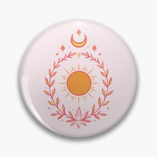 Item preview, Midsummer Sun Celestial Boho Pagan Art designed and sold by Christine Krahl.