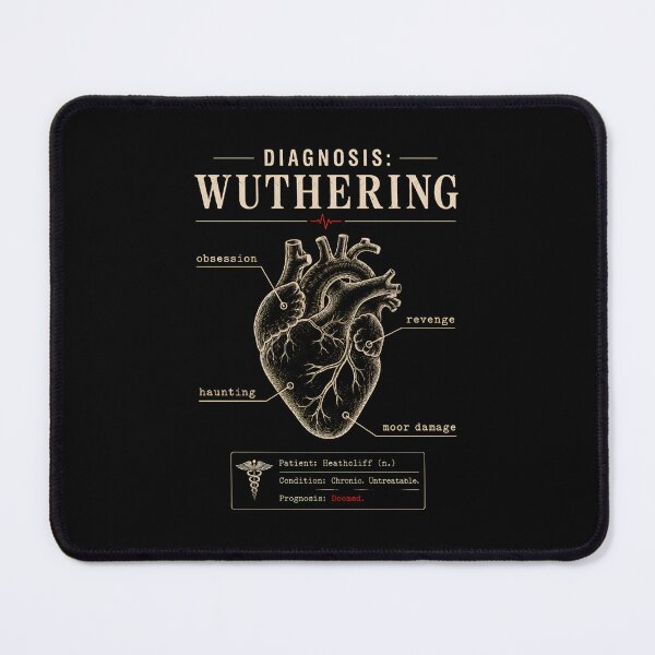 Item preview, Visit the Moors Wuthering Heights Travel Poster Design designed and sold by Fenay Designs.