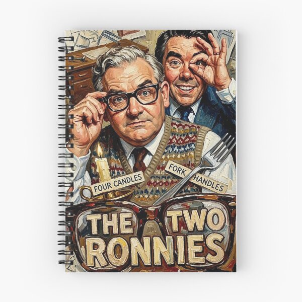 Item preview, Fork Handles – The Two Ronnies Fine Art Print designed and sold by Art's Diner.