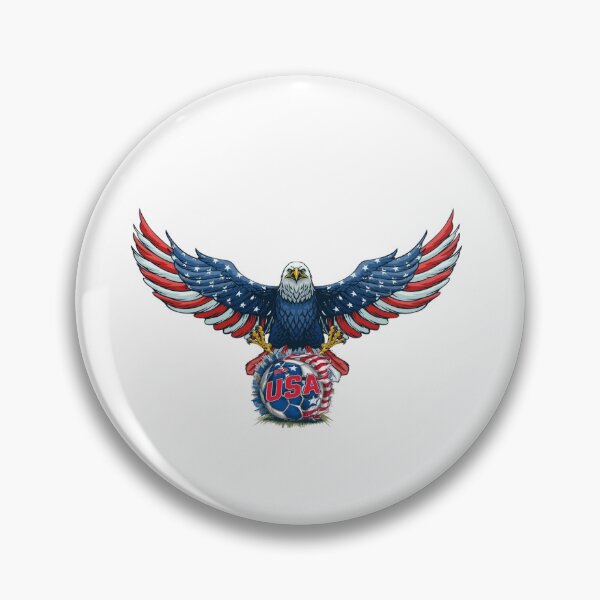 Item preview, Patriotic USA Soccer Eagle Pop Art - Retro Football 2026 designed and sold by ZIKI VI.