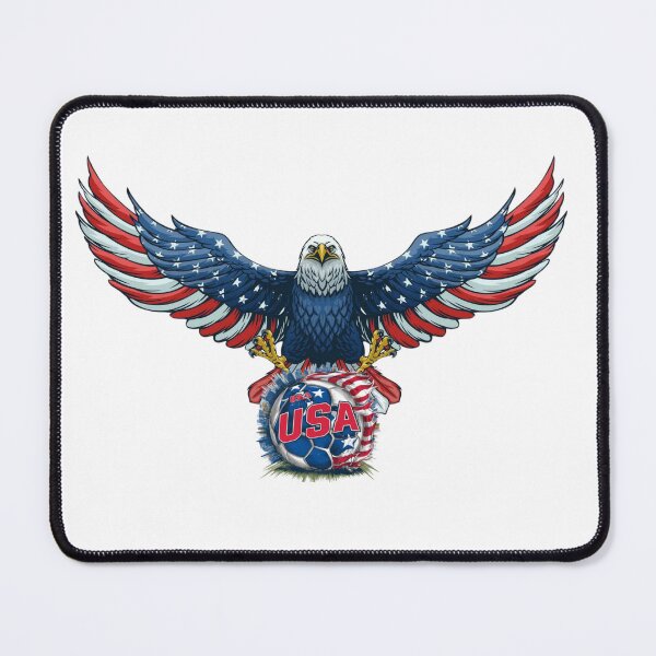 Item preview, Patriotic USA Soccer Eagle Pop Art - Retro Football 2026 designed and sold by ZIKI VI.