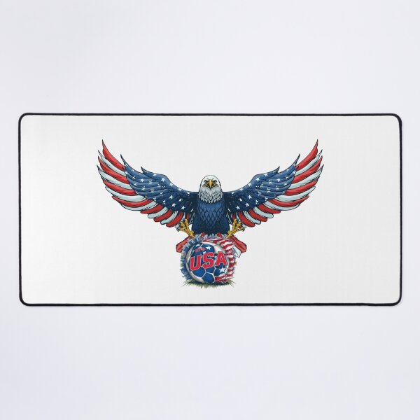 Item preview, Patriotic USA Soccer Eagle Pop Art - Retro Football 2026 designed and sold by ZIKI VI.