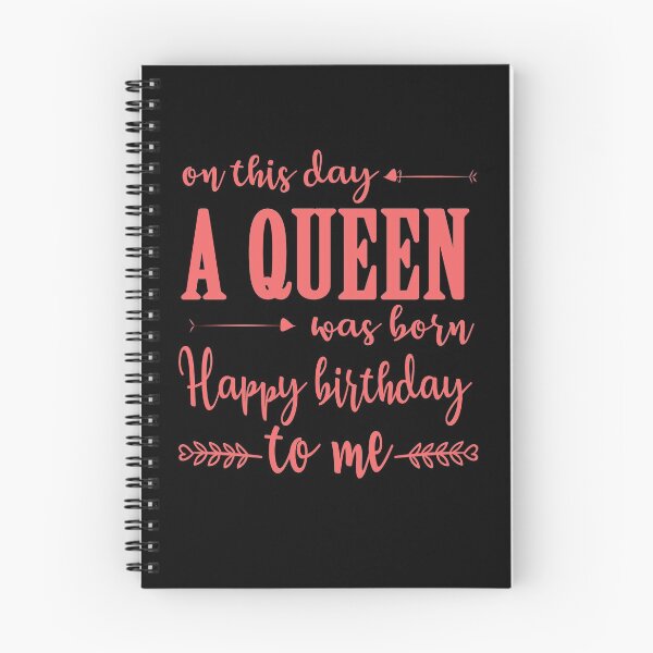 Item preview, On This Day A Queen Was Born Happy Birthday To Me designed and sold by TheTaurus.