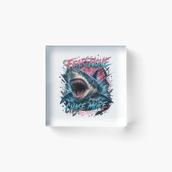 Item preview, Fear None Shark Streetwear designed and sold by AchraffPrint.