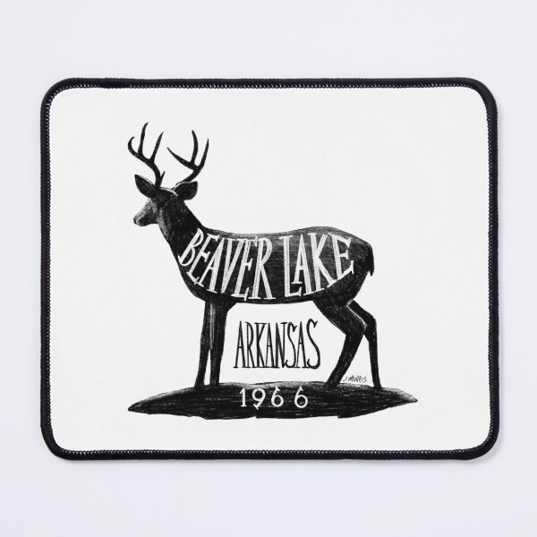 Item preview, Beaver Lake Arkansas Deer designed and sold by John Morris Illustration.