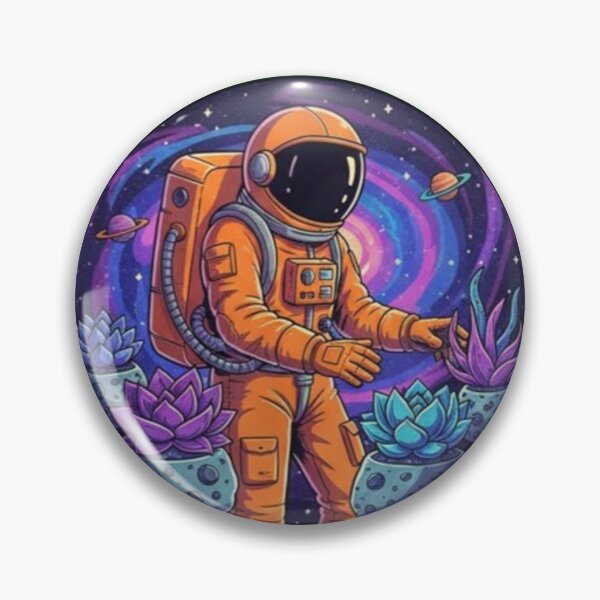 Item preview, Cosmic Gardener – Astronaut Plant Design designed and sold by Dogandesighn.