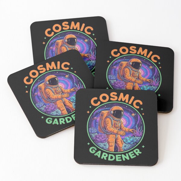 Item preview, Cosmic Gardener – Astronaut Plant Design designed and sold by Dogandesighn.