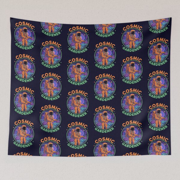 Item preview, Cosmic Gardener – Astronaut Plant Design designed and sold by Dogandesighn.