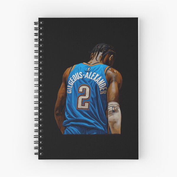 Item preview, Shai Gilgeous Alexander Ripped Jersey Basketball Poster Design designed and sold by RueBonnerd.