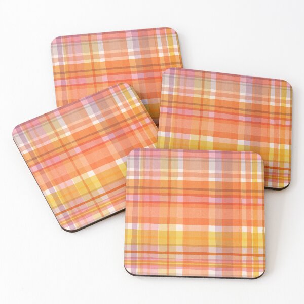 Item preview, Hinterland Plaid (Clementine) designed and sold by Cecilia Mok.