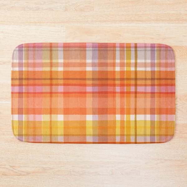 Item preview, Hinterland Plaid (Clementine) designed and sold by Cecilia Mok.