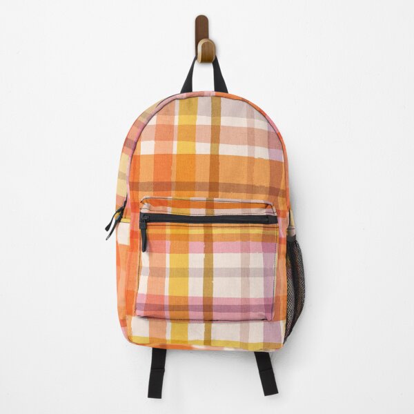 Item preview, Hinterland Plaid (Clementine) designed and sold by Cecilia Mok.