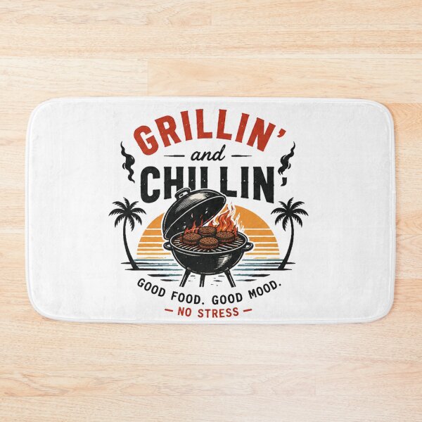 Item preview, Grillin and Chillin Retro BBQ T-Shirt – Funny Summer Grill Aesthetic designed and sold by SoftErrorStudio.