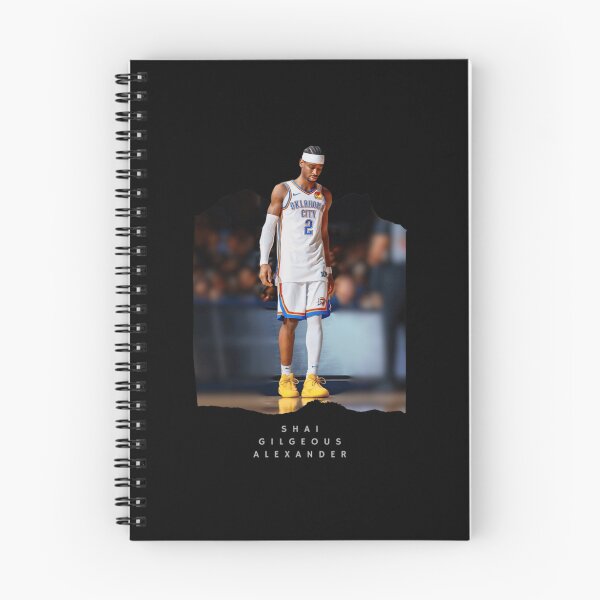 Item preview, Shai Gilgeous Alexander NBA Collage Basketball Poster Design designed and sold by RueBonnerd.