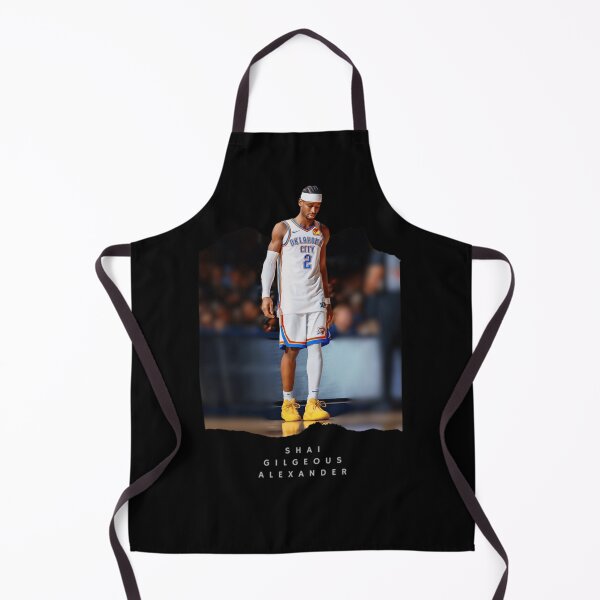 Item preview, Shai Gilgeous Alexander NBA Collage Basketball Poster Design designed and sold by RueBonnerd.