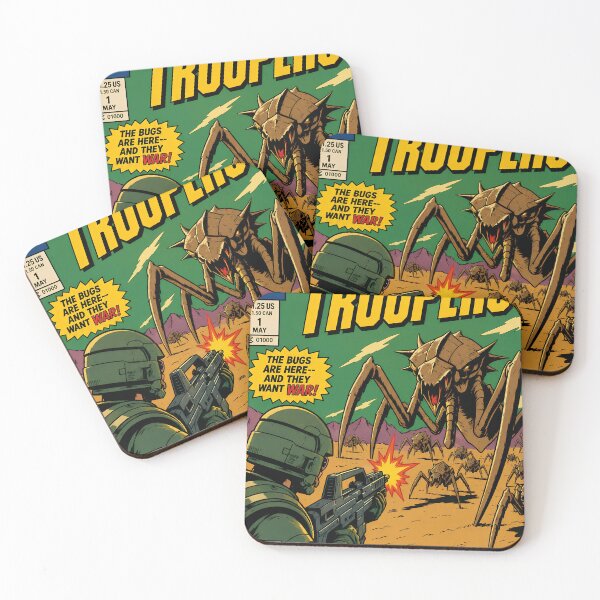 Item preview, STARSHIP TROOPERS COMIC PRINT BUG WAR designed and sold by Campbell0395.