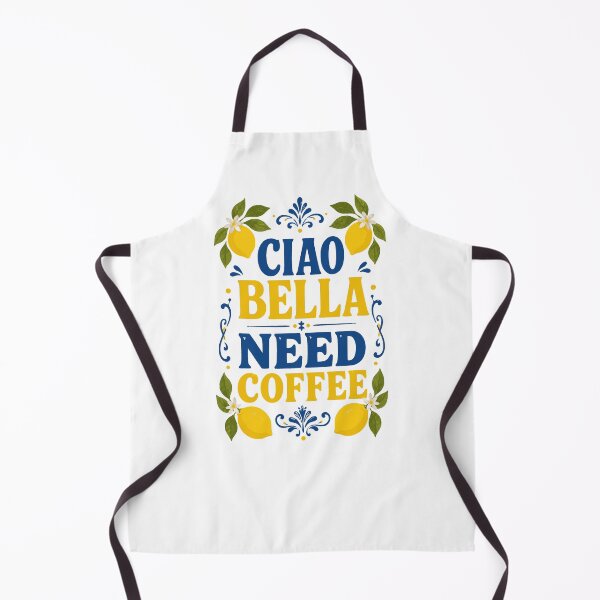 Item preview, Ciao Bella Need Coffee Italy Amalfi Coast Lemon Aesthetic designed and sold by JackCurtis1991.