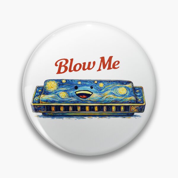 Item preview, Blow Me Harmonica designed and sold by yunamaliskova.