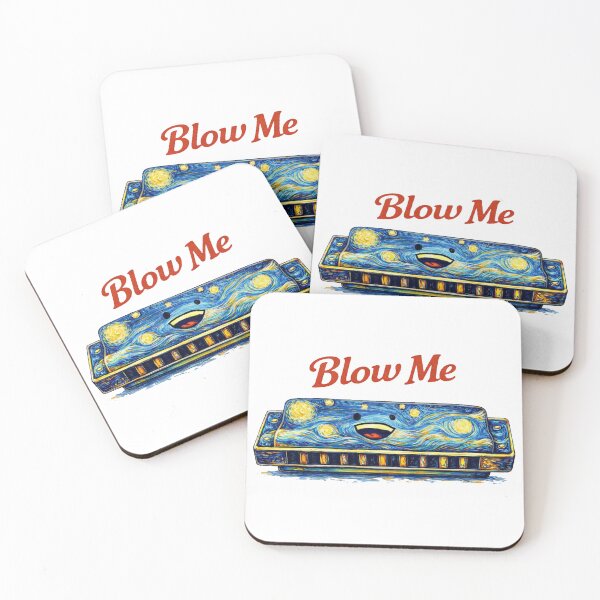 Item preview, Blow Me Harmonica designed and sold by yunamaliskova.