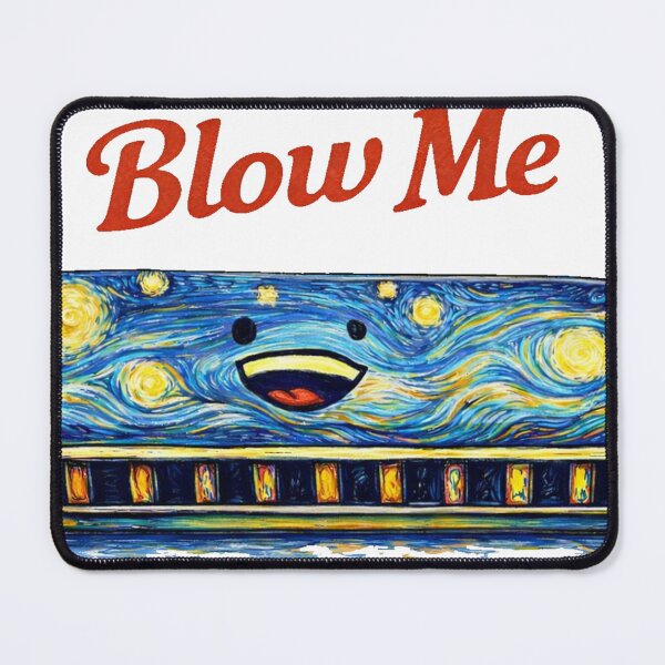 Item preview, Blow Me Harmonica designed and sold by yunamaliskova.