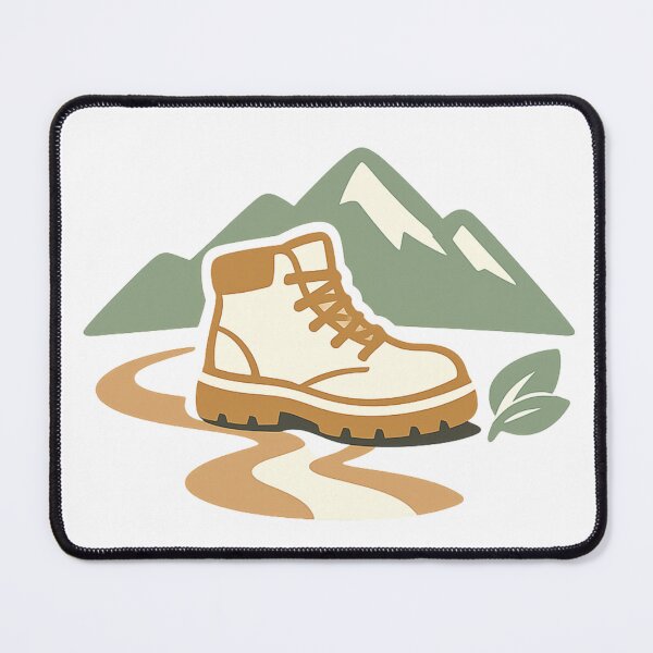 Item preview, Soft Hiking Club Trail Graphic designed and sold by Corvoria.
