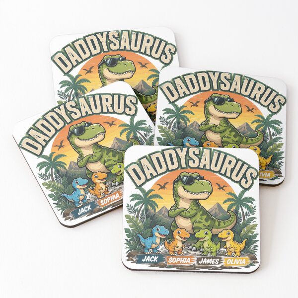 Item preview, Daddysaurus Family Dino Design designed and sold by ErickaRoberts.