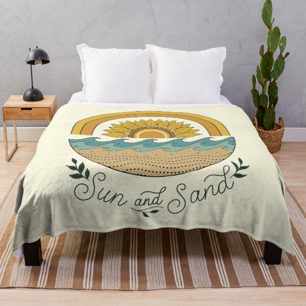 Item preview, Sunflower Ocean Wave Minimalist Line Art designed and sold by LeshanArt.