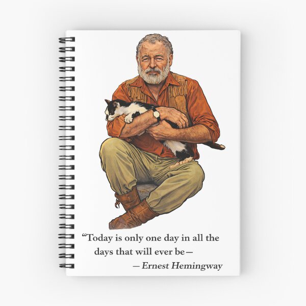 Item preview, Ernest Hemingway, American Author Ernest Hemingway designed and sold by yunamaliskova.
